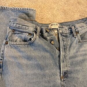 Agolde High Waist Straight Jean 100% cotton